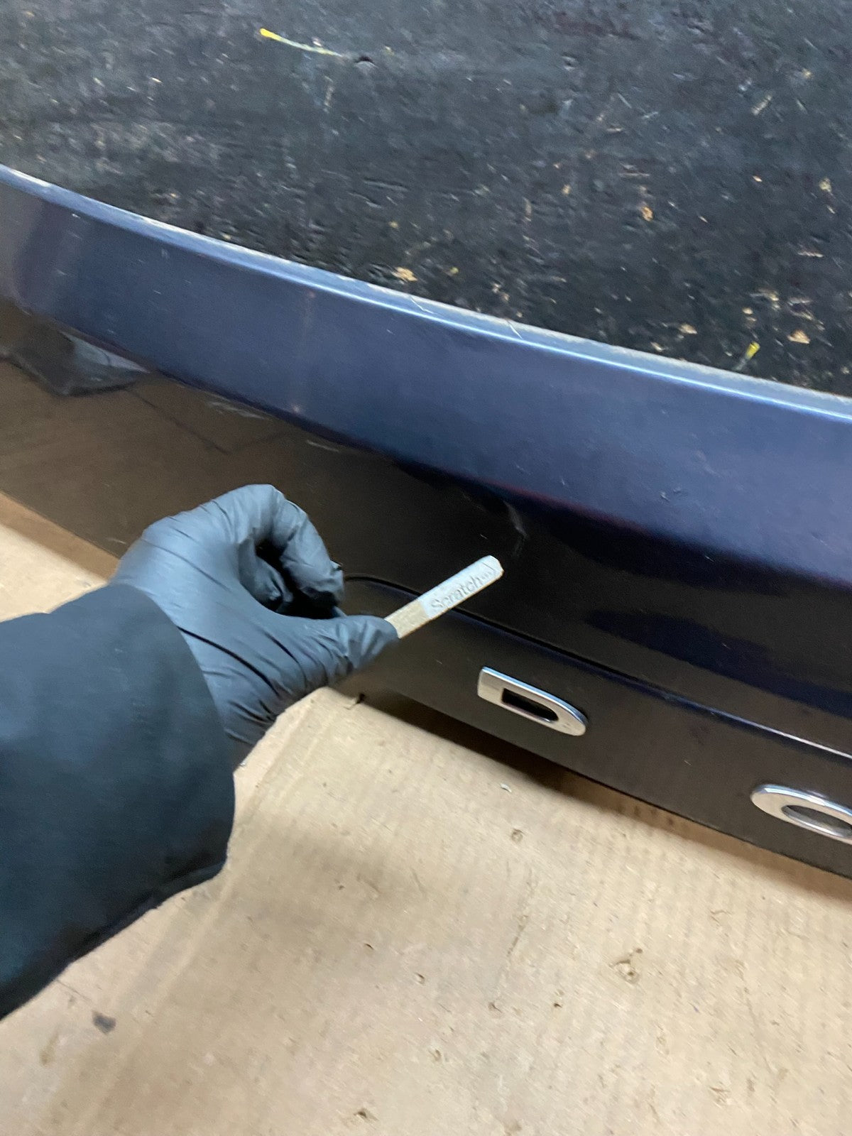 2011 to 2018 Dodge Grand Caravan Tail Gate Trim Molding With Camera OEM W2198 DG5