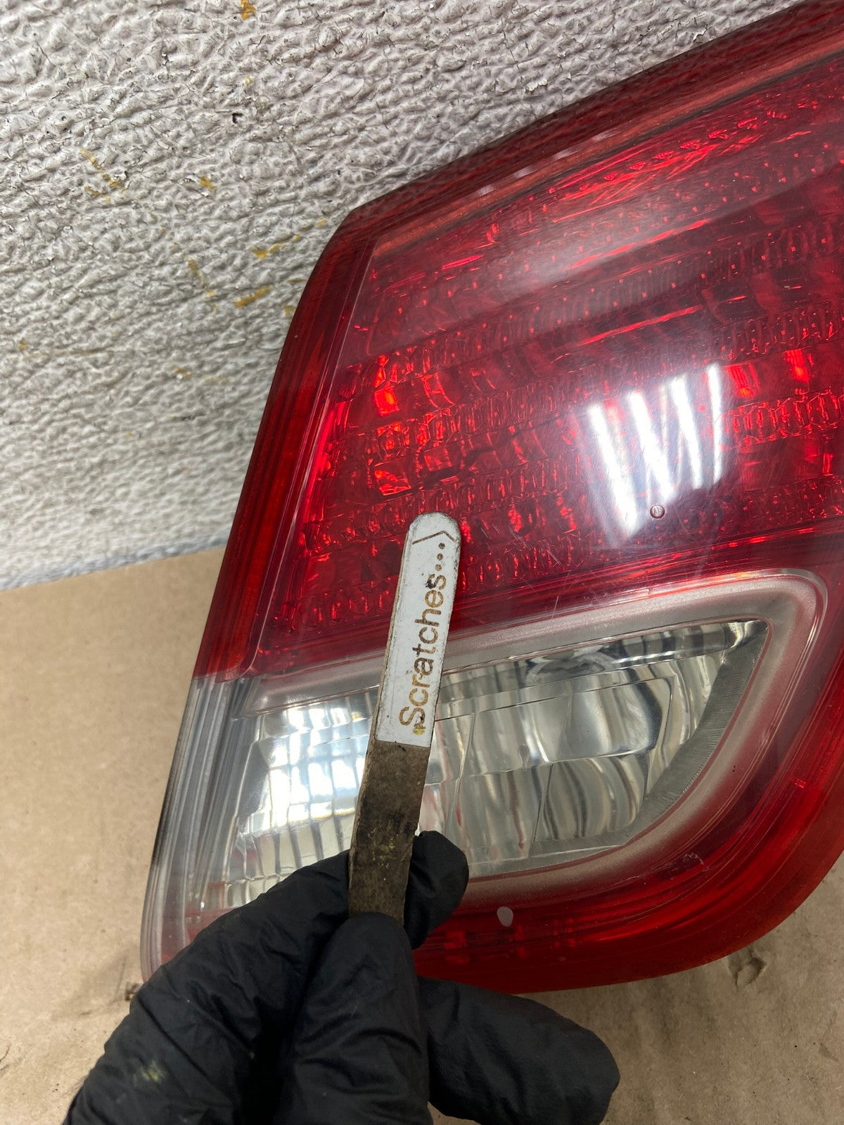 2007 2008 2009 Toyota Camry Right Passenger Rh Tail Light Inner AI2239 LK4