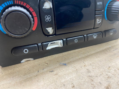 2003 to 2006 Chevrolet Silverado HVAC Heater Climate Control Module AH5334 DG2