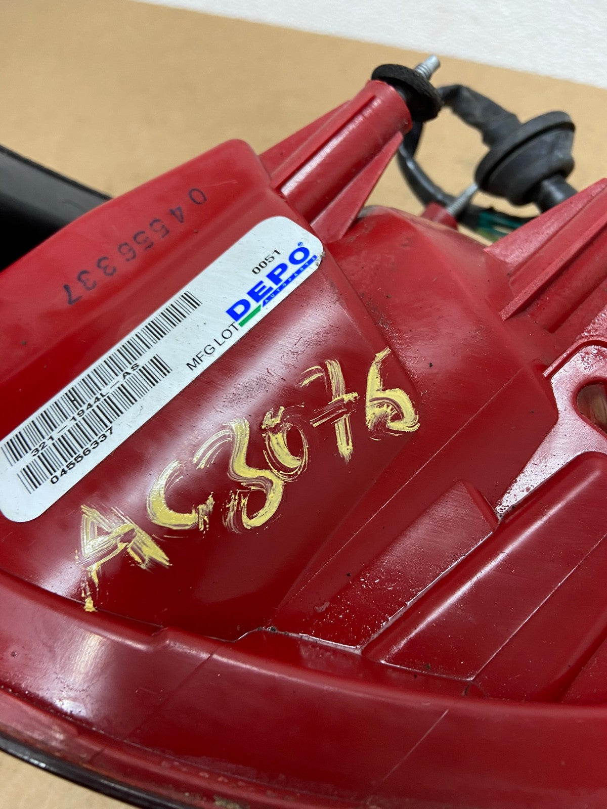 2007 - 2009 Hyundai Santa Fe Left Driver LH Side Tail Light DEPO AC3076 LK6