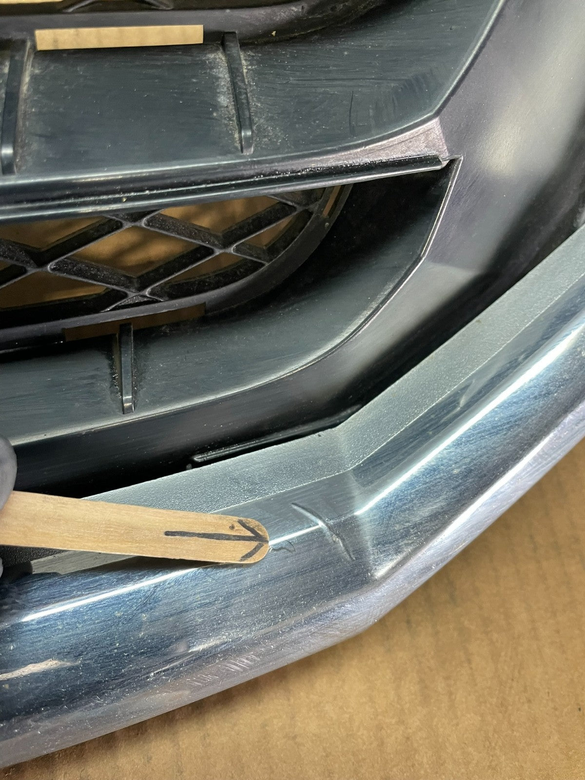 2008 2009 2010 Honda Odyssey Front Upper Grill Grille AF8769 DG6