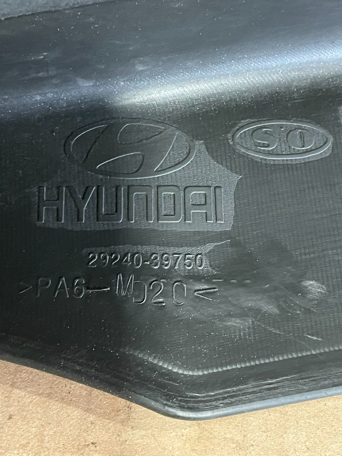 2003 - 2006 Hyundai Santa Fe 3.5L V6 Engine Motor Cover AD8629 DG4