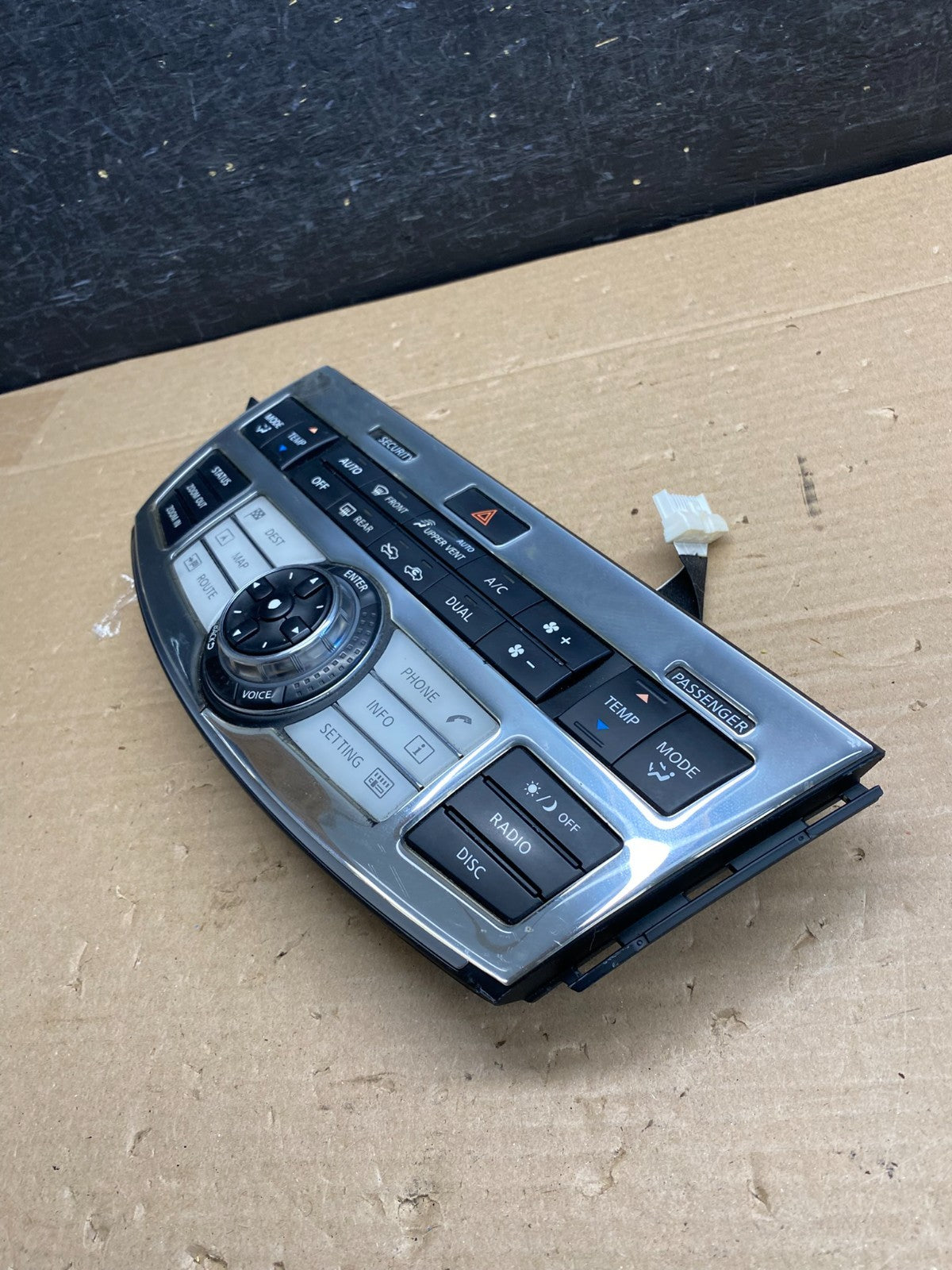 2007 Infiniti M35 Navigation Radio Climate Control 28395eh100 AG5270 DG3