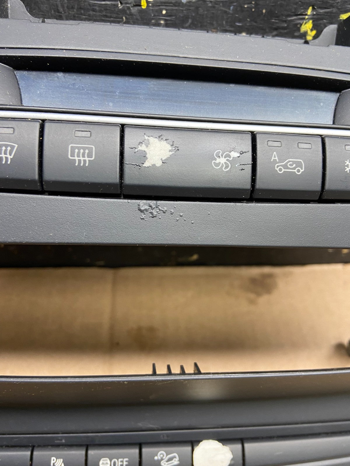2007-2013 Bmw X5 AC Heater Climate Control Temperature Panel Trim Oem Y2253 DG1