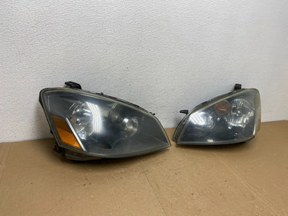 2005 to 2006 Nissan Altima Left+Right Set Halogen Headlights AC5677 DW2