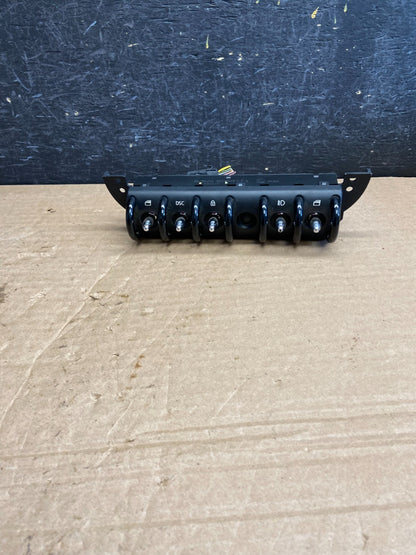 2002 - 2008 Mini Cooper Center Window Control Lock Switches Panel AF2200 DG0
