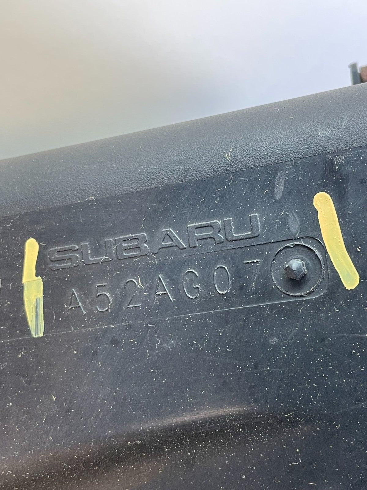 2010 to 2012 Subaru Legacy Air Box Cleaner AG30334