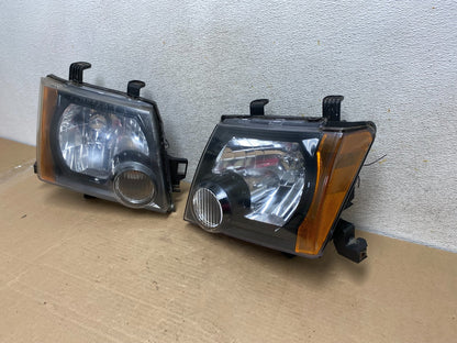2005-2015 Nissan Xterra Driver Left+Right Side Set Headlights DEPO AH9423 DW1