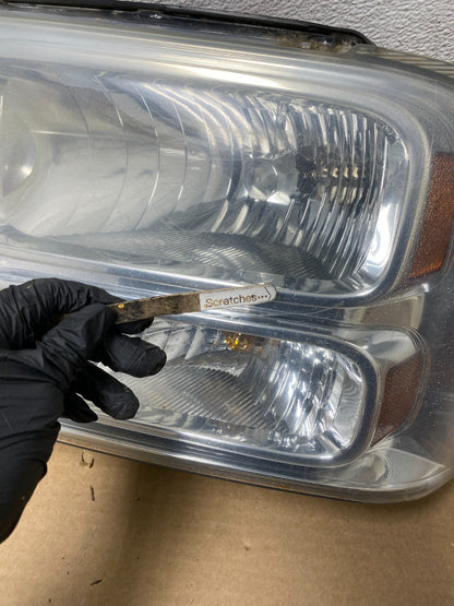 2005-2007 Ford F-250 F250 Super Duty Left+Right Side Headlights AH8200 DW5