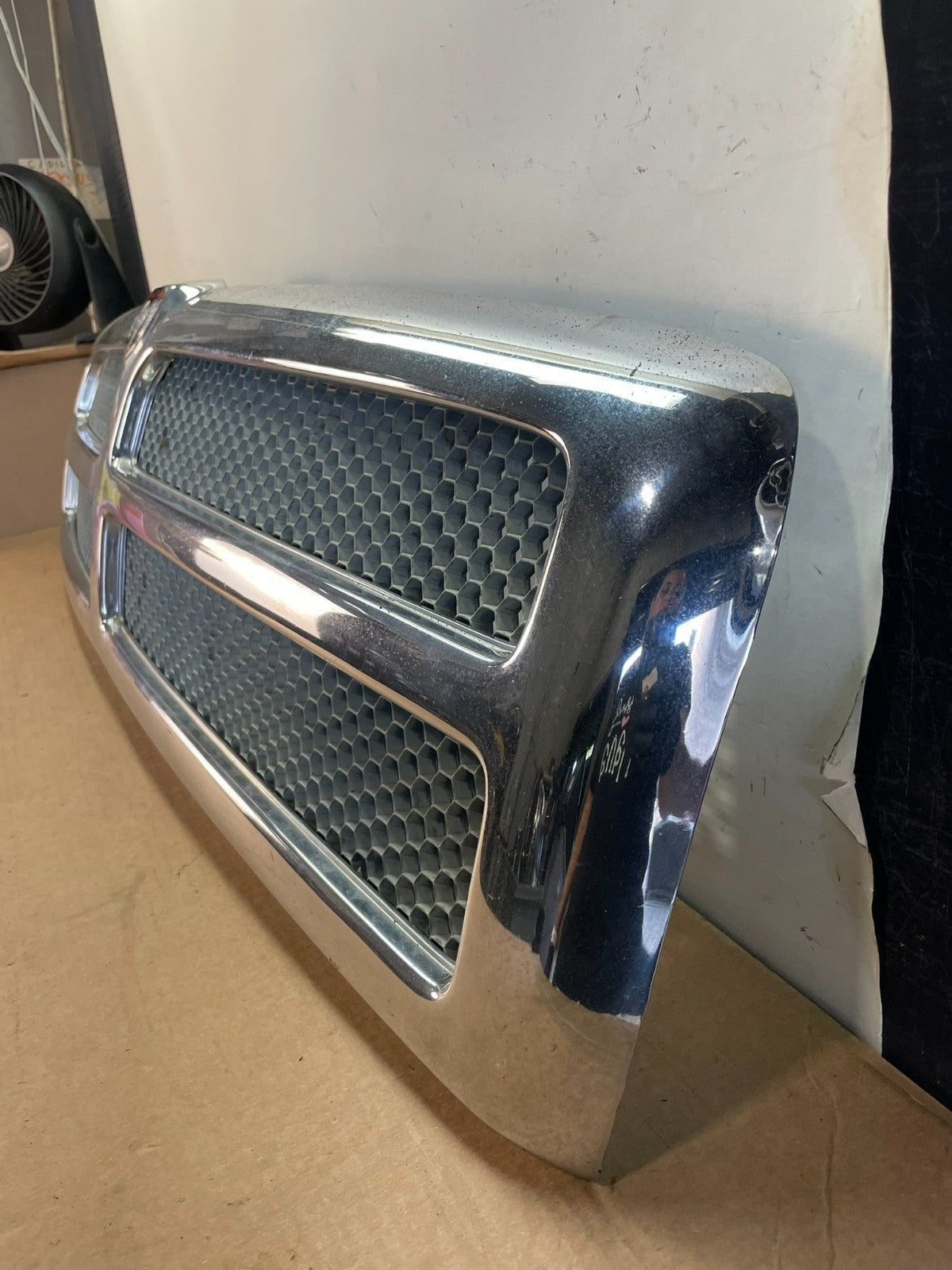1994 to 2001 Dodge Ram 1500 Upper Front Chrome Grill Grille AF8764 DG1