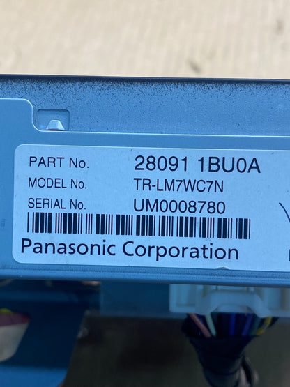 2011 - 2012 Infiniti G35 Information Display Screen 280911BU0A AD1576 DW5