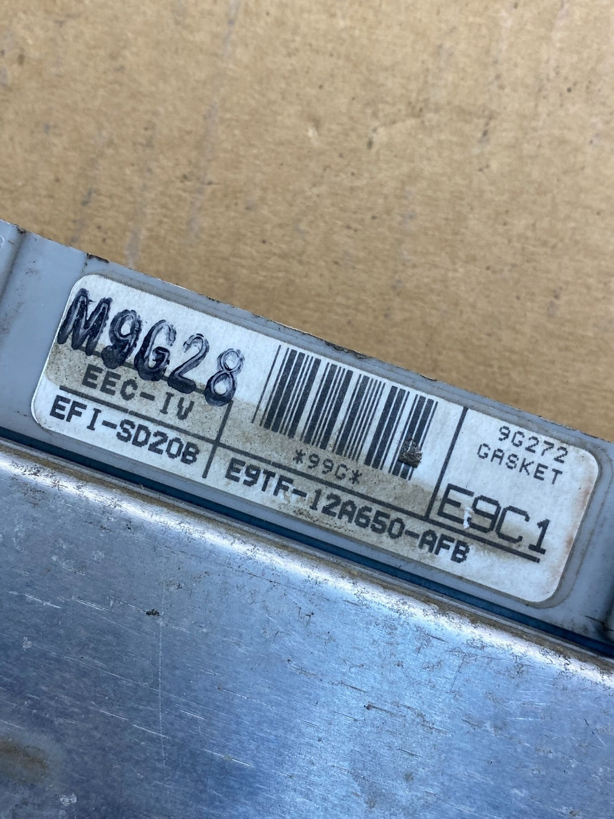 1988 1991 Ford F250 F350 5.8L Engine Control Unit ECU Computer Module AI9889 DW2