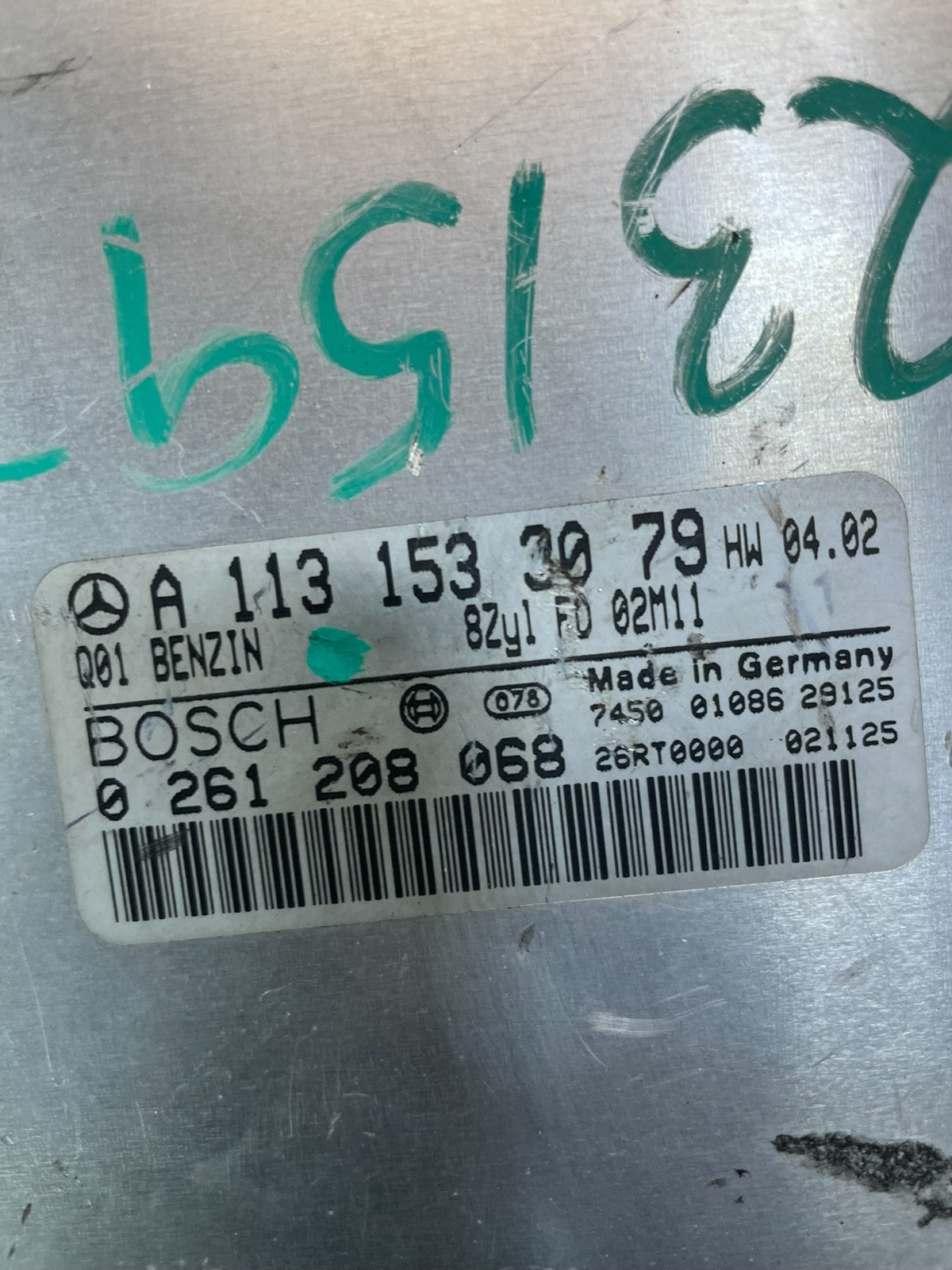 2003 to 2006 Mercedes CL500 ECU ECM Engine Control Module Unit T2766 DG3