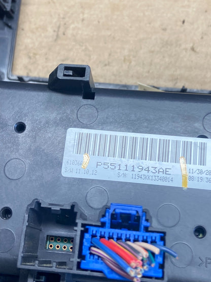 2008 to 2012 Jeep Liberty Dash Climate Temperature Control Radio Bezel AH5358 DG5