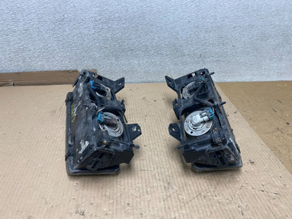 1989 to 1993 Pontiac Trans Sport Left+Right Set Headlight U2643 PS9