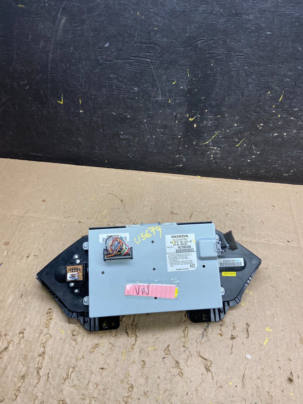2011 2012 2013 Honda Odyssey Speedometer Instrument Cluster Oem u5679 DG5