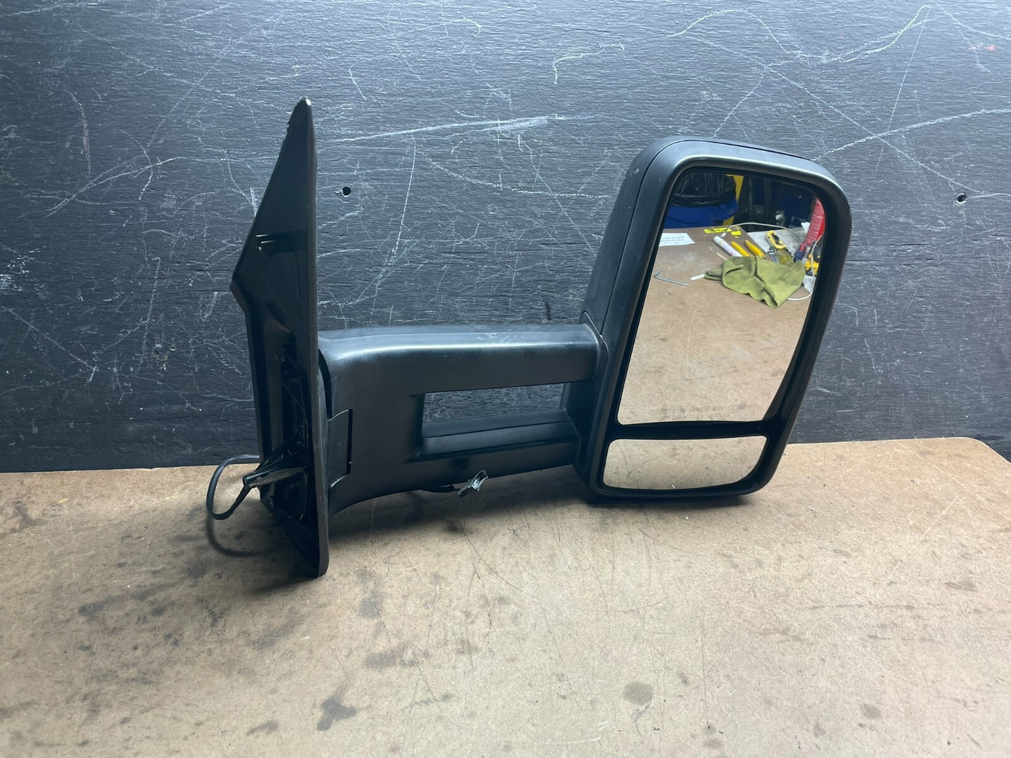 2007 to 2017 Mercedes-Benz Sprinter Right Passenger View Door Mirror OEM j52482