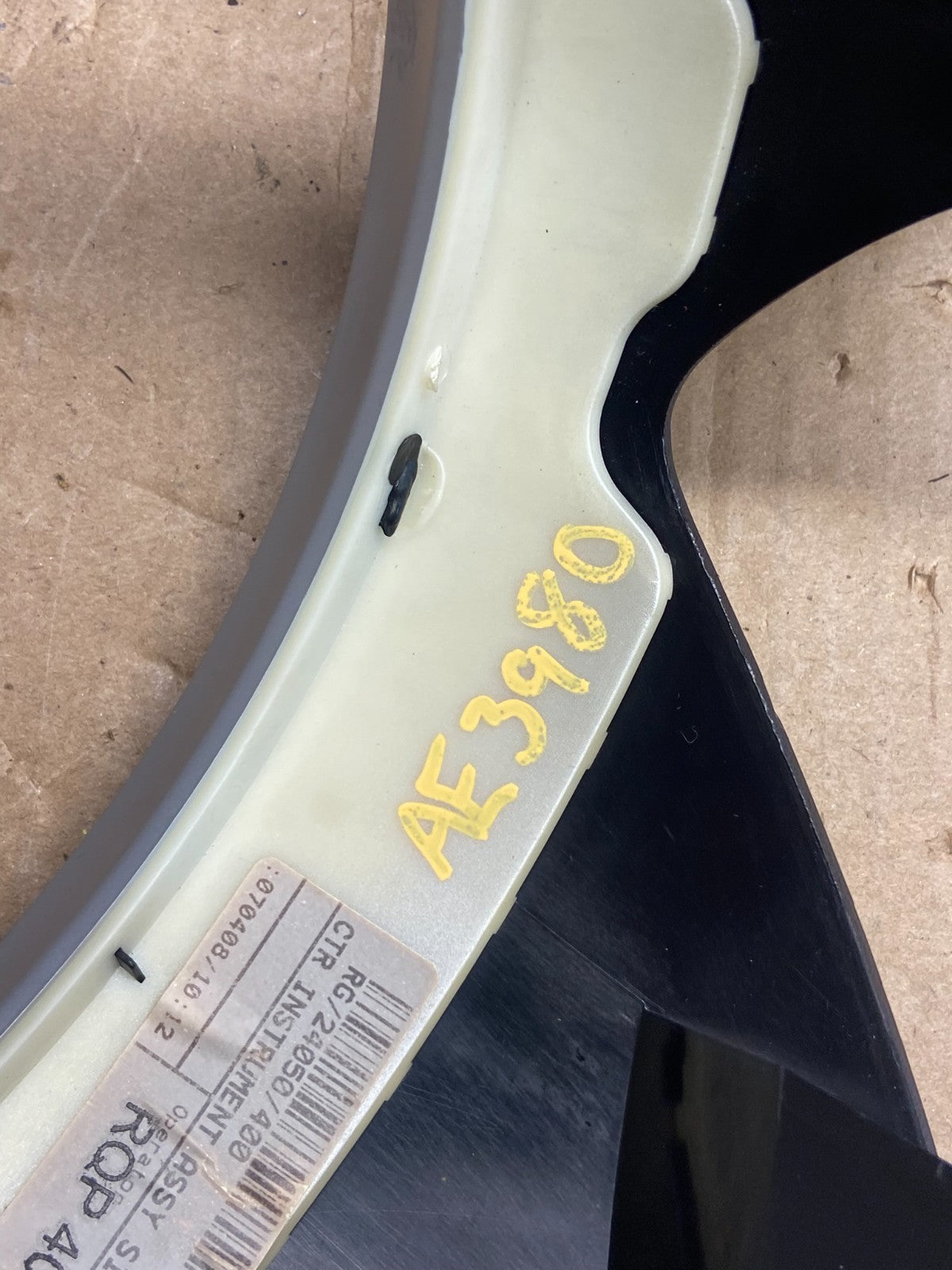 2007 to 2013 Mini Cooper Speedometer Cluster Gauge Bezel Trim AE3980 DG6