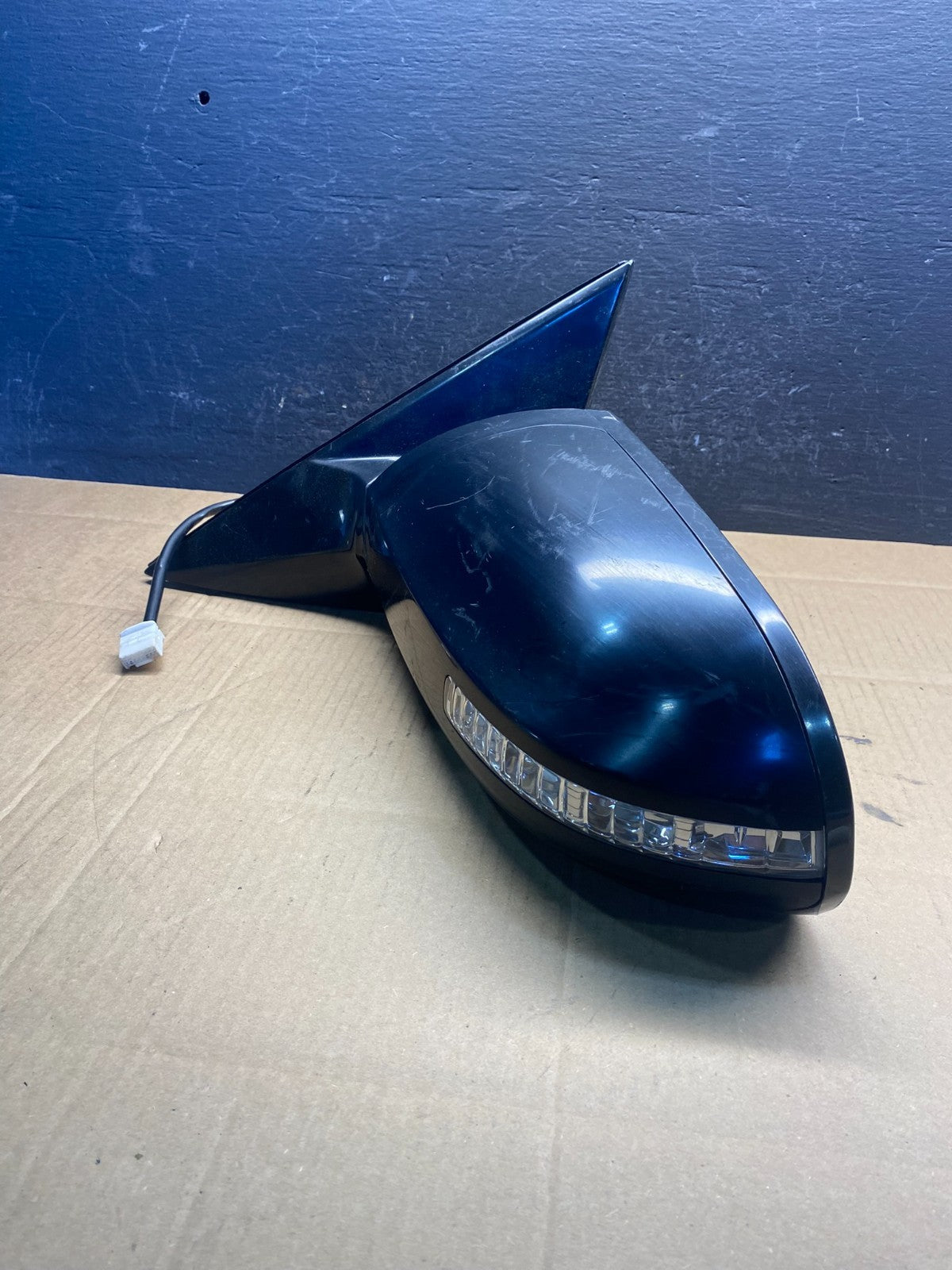 2009 to 2014 Nissan Maxima Left Driver Side View Door Trn Sig Mirror AD5004 DW2
