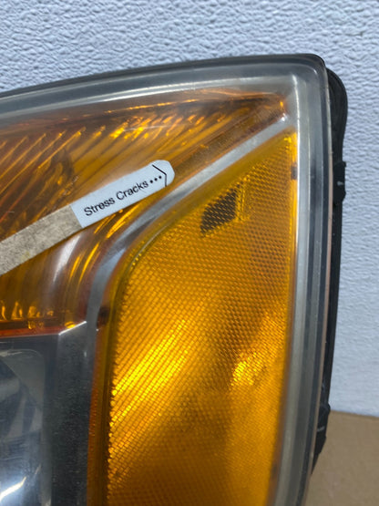 2008 - 2015 Nissan Titan Left Driver LH Headlight Halogen AC1288 DG5
