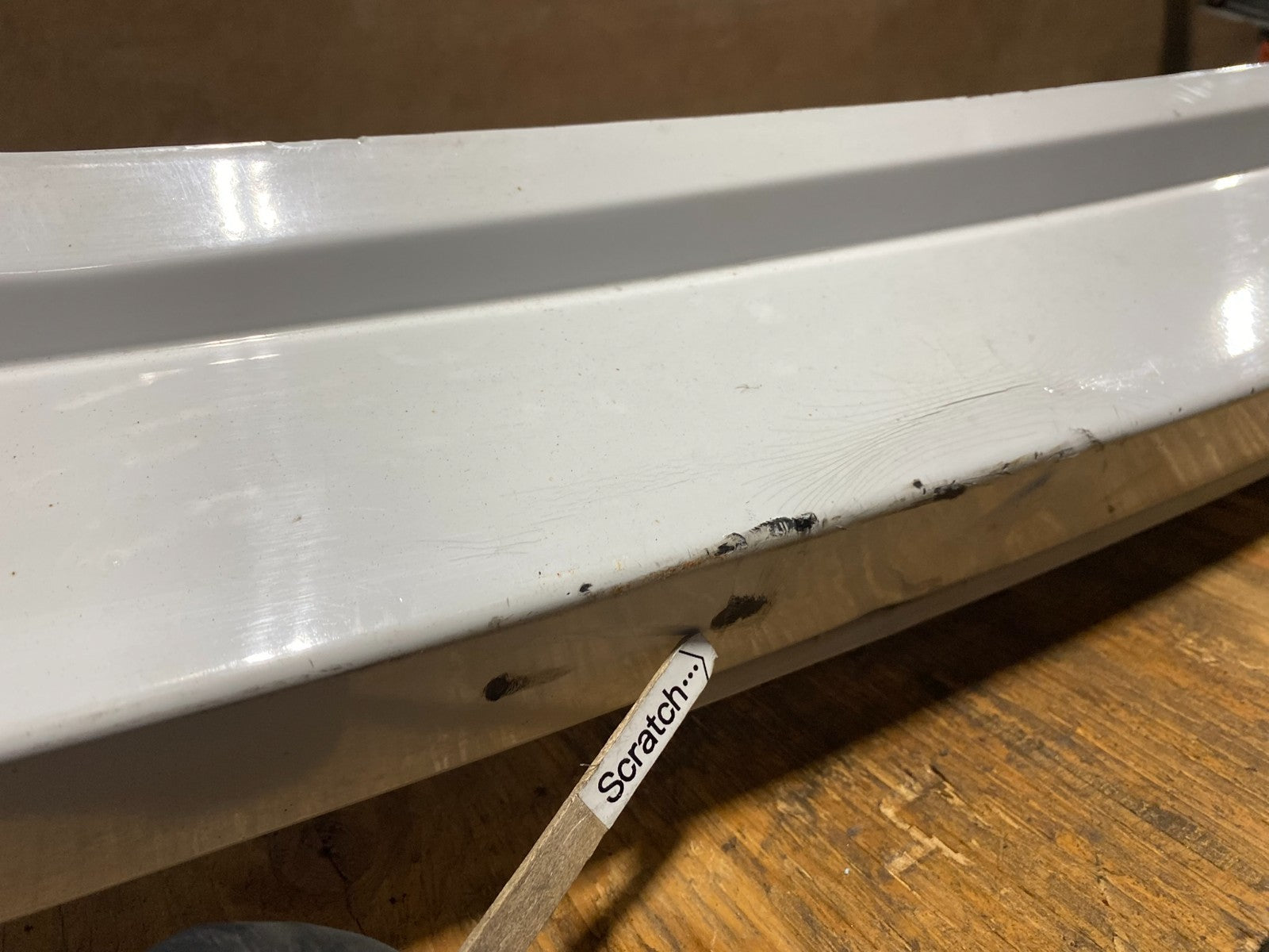 2020 to 2023 Ford Explorer Police Interceptor Rear Upper Bumper Cover X3424 PS4