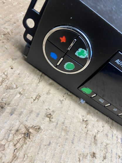 2010-2011 GMC Sierra Chevy Silverado A/C AC Climate Control A/C AF1651 DG1