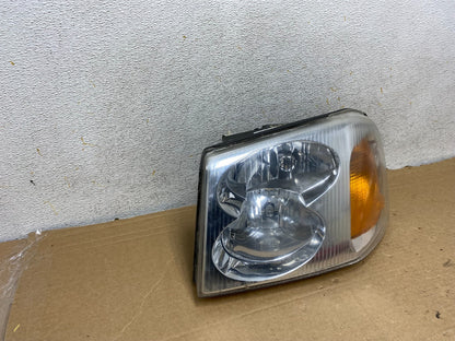 2002 to 2009 Gmc Envoy Left Driver Lh Side Headlight Halogen TYC AH8312 DW1