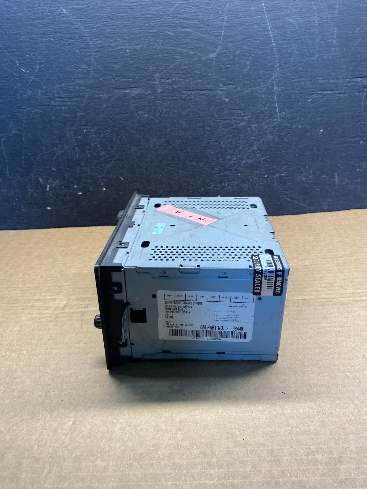2005 to 2012 Chevrolet Truck Colorado Radio Receiver CD Player AF77342