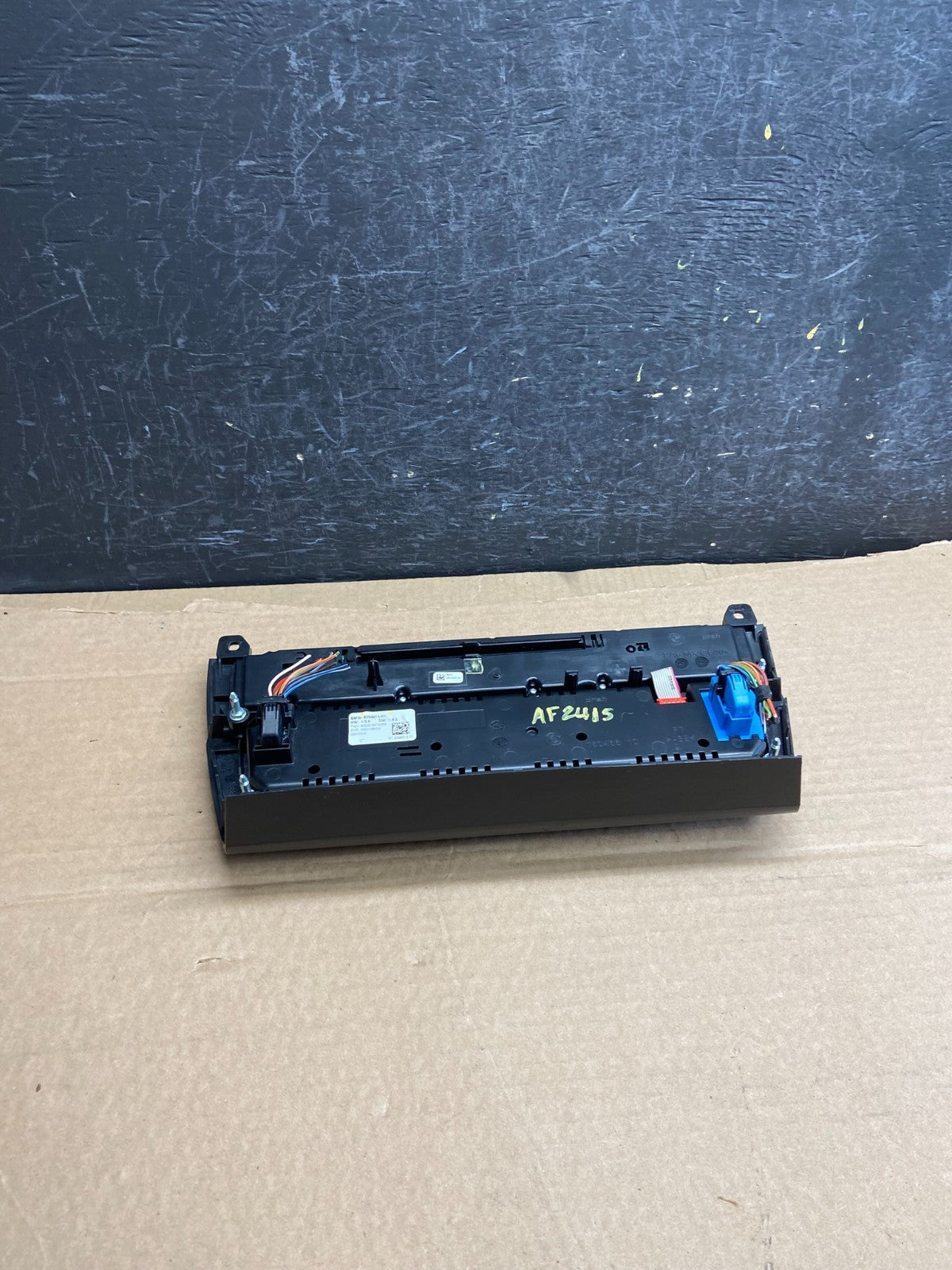 2011 to 2016 Bmw 528i Ac Heater Radio Panel Climate Control 9324324-01 AF2415 DG4