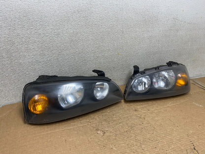 2004 2005 2006 Hyundai Elantra Left+Right Set Halogen Headlights Z2876 DW2