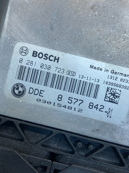 2014 BMW X5 ECM ECU Engine Control Computer Module 8577842 AH4933 DG2