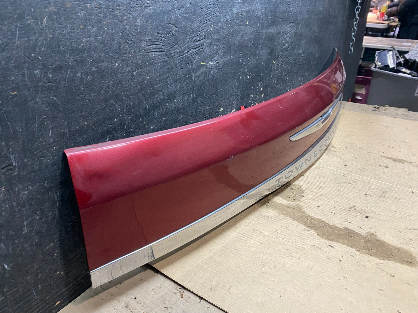 2011 to 2016 Chrysler Town & Country Tailgate Trim w/ Camera Panel OEM X3337 DG2