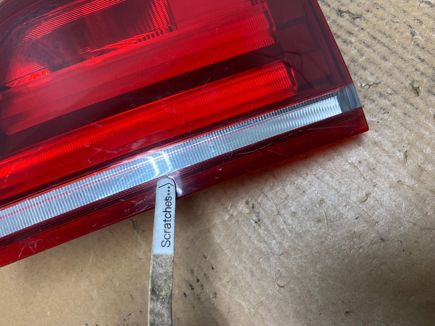 2011 2012 2013 Bmw X5 E70 Left Driver Lh Side Inner Tail Light AE1594 LK3