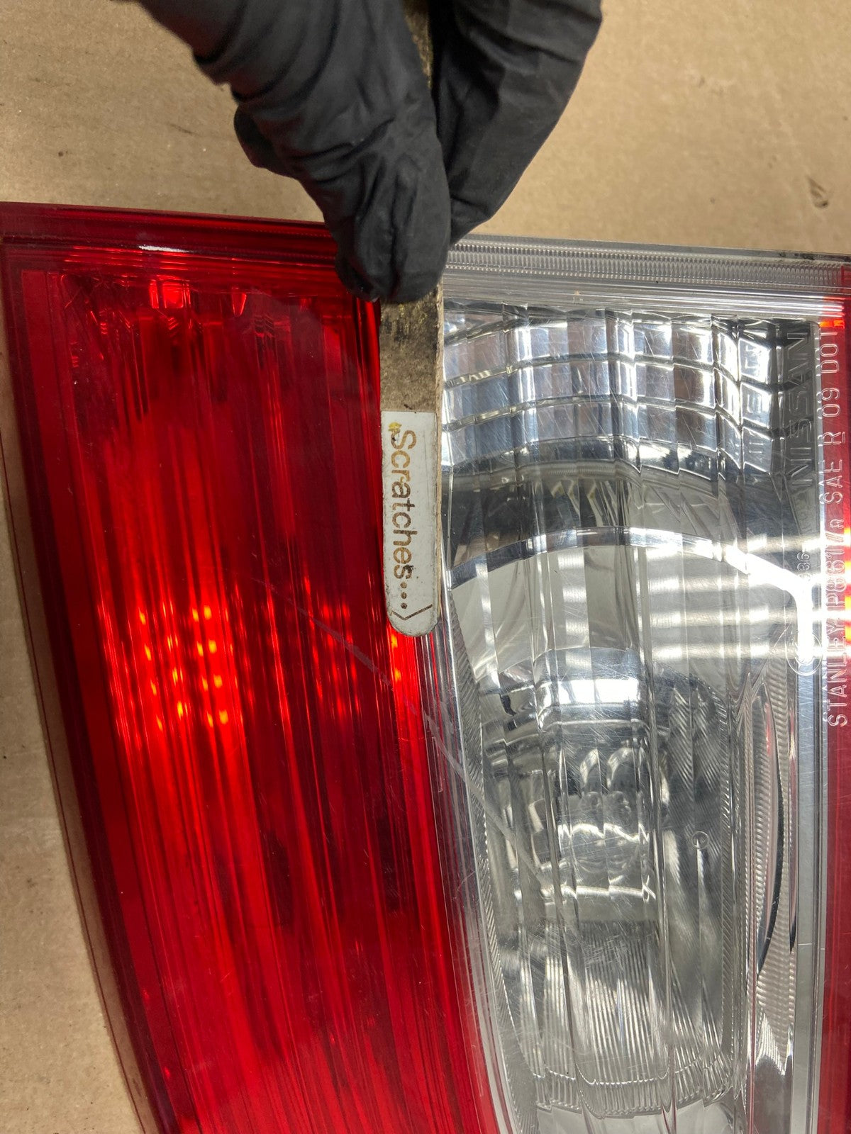 2011 - 2017 Nissan Quest Right Passenger Rh Side Inner Tail Light AH6768 LK3