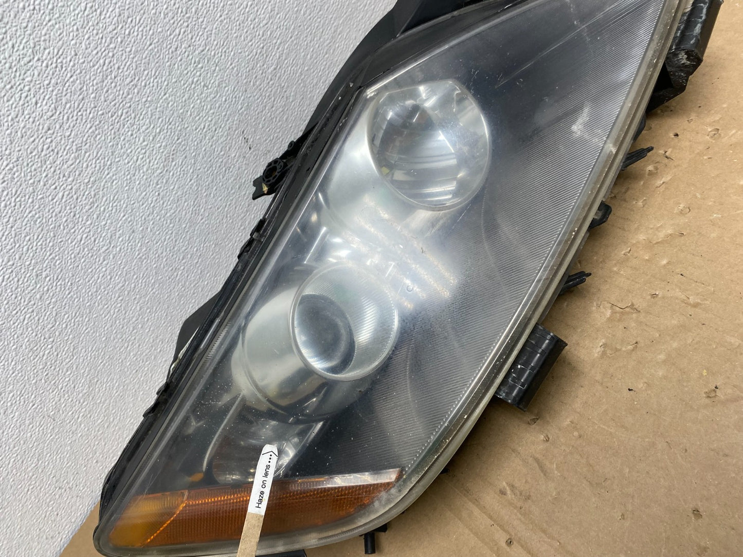 Halogen 2007 to 2009 Mazda CX-7 Right Passenger RH Side Headlight TYC AB6855 DW4