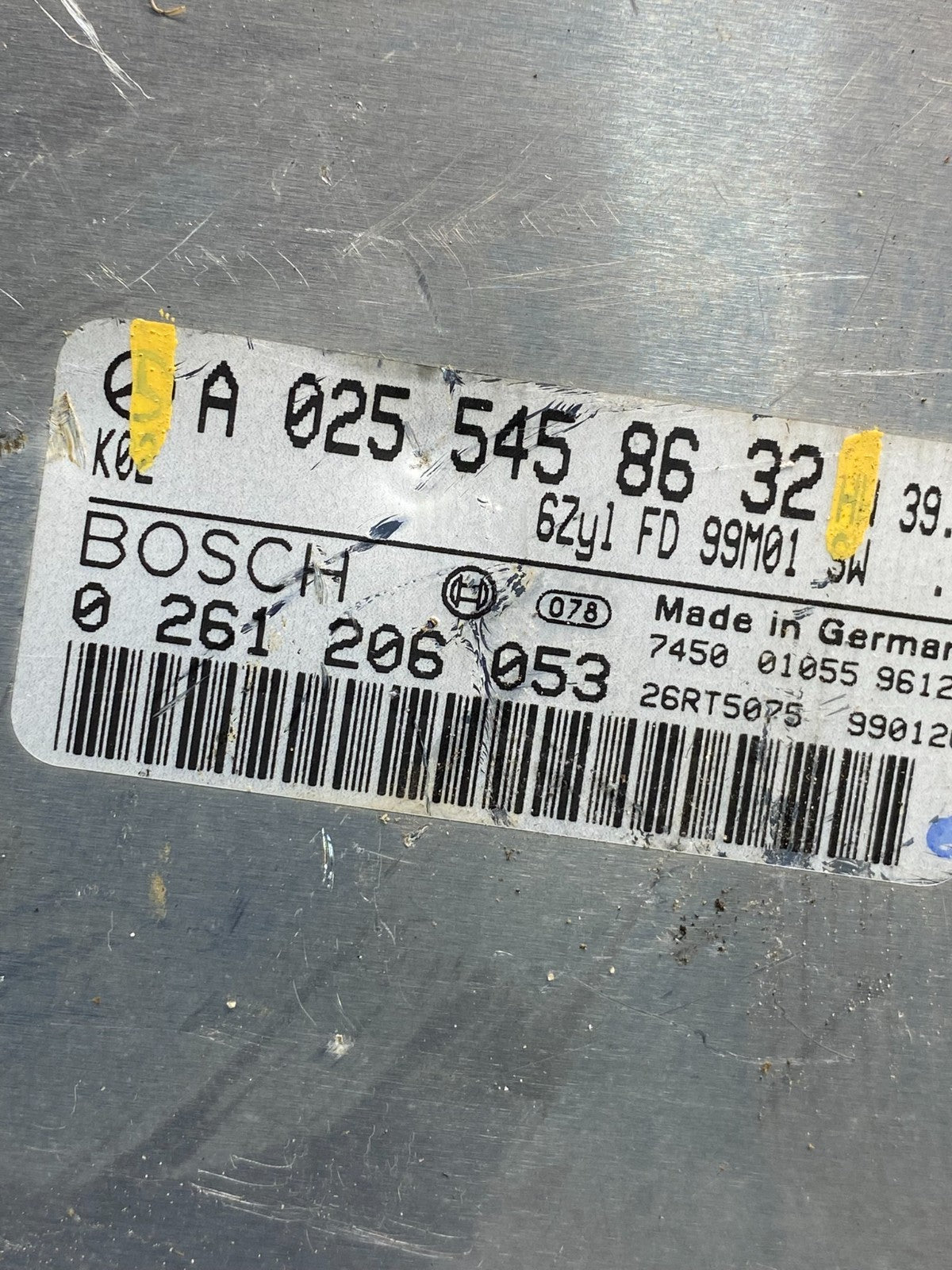 1998 2000 Mercedes Benz ML320 Engine Computer ECM a0255458632 AH4606 DG2