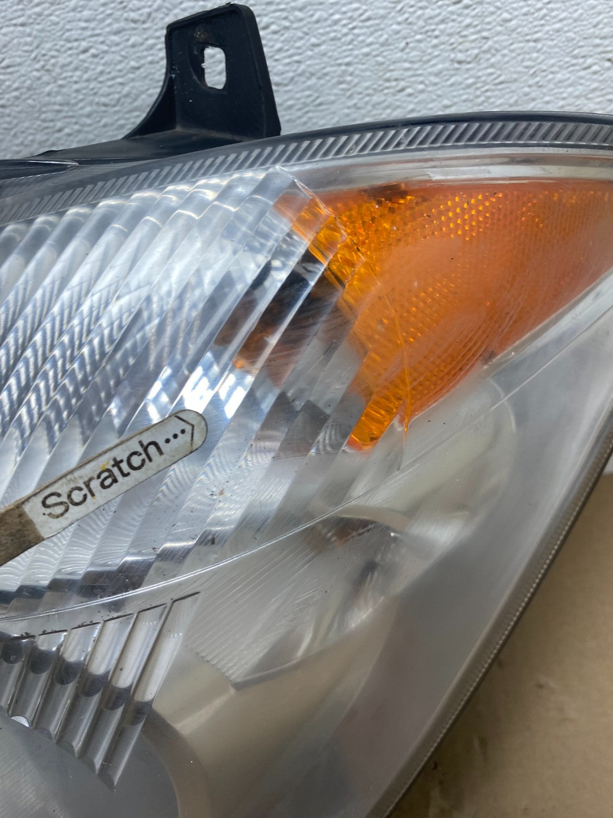 2007 to 2013 Mercedes Sprinter Headlight Left Driver Side Halogen DEPO P9025 DW6