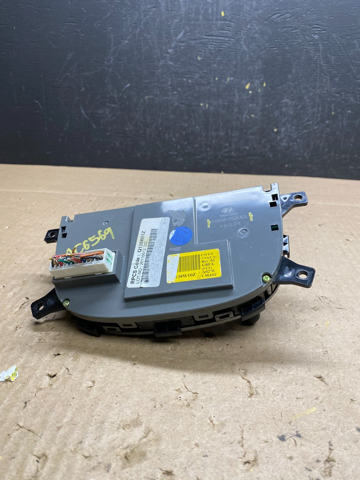 2010 2011 2012 Hyundai Santa Fe Automatic Climate AC Heater Control OE ac6569 DG4