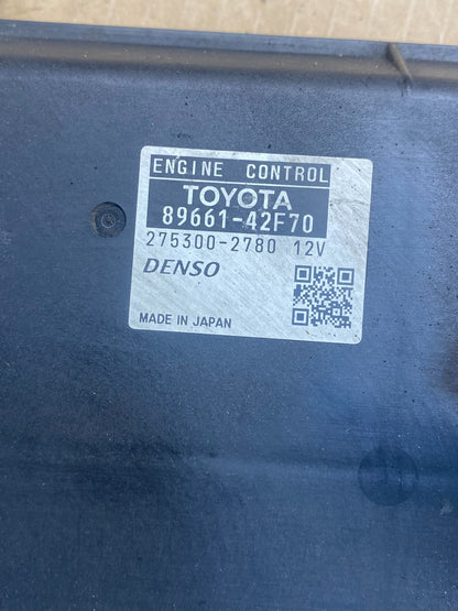2008 Toyota Rav4 Electronic Engine Control Module ECU ECM AD0477 DG2
