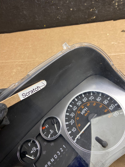 2006 to 2010 Hummer H3 Dash Cluster Gauge Speedometer OEM W1671 DG1