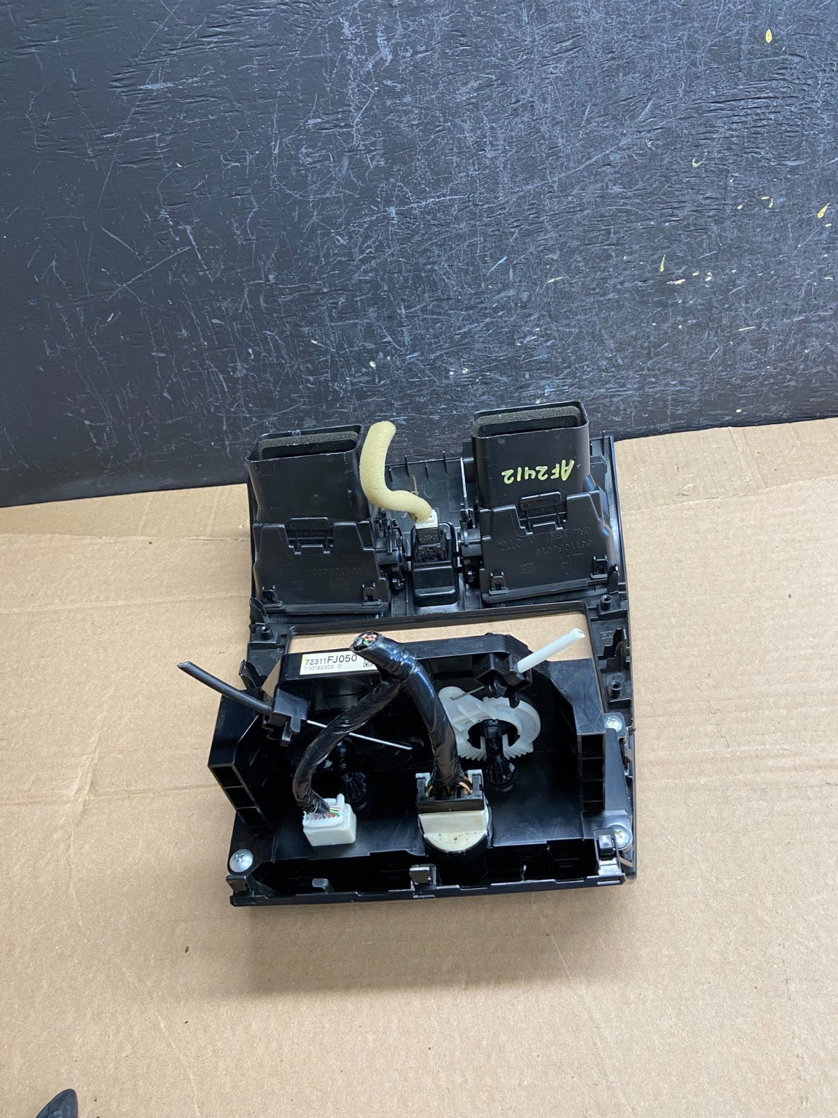 2012 to 2014 Subaru Impreza Control Climate Radio Panel Bezel Trim AF2412 DG4