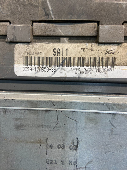 2002 Ford E-Series Van 4.2L Engine Control Module 3c2a-12a650-sb aa0647 DG2