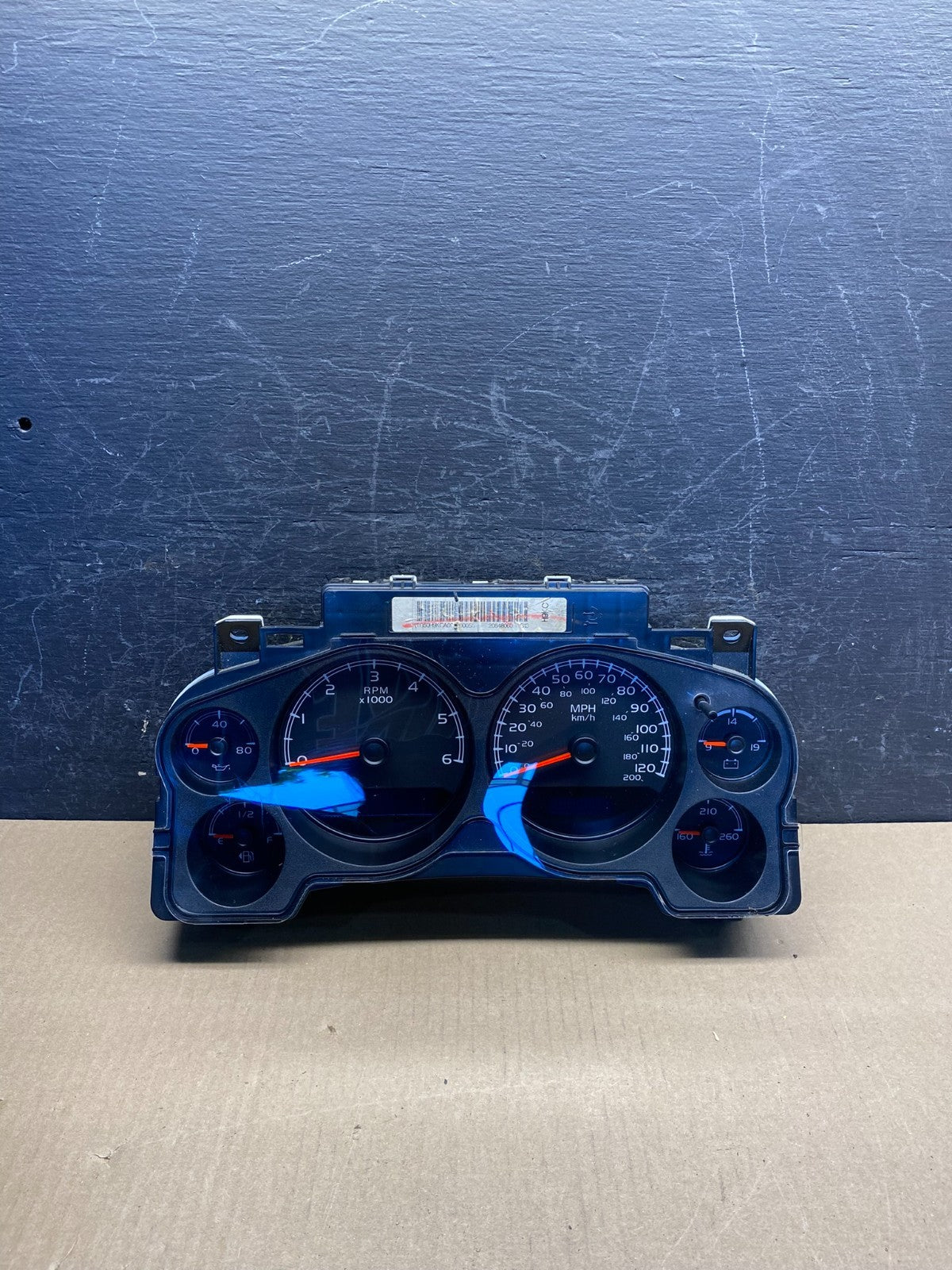 2007 2012 GMC Yukon Tahoe Sierra Speedometer Cluster Gauge AG7467 DG0