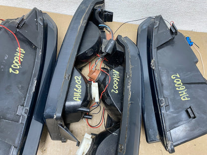2003 to 2006 Chevrolet Silverado Left+Right Set LED Black Headlights AH6002 DG11