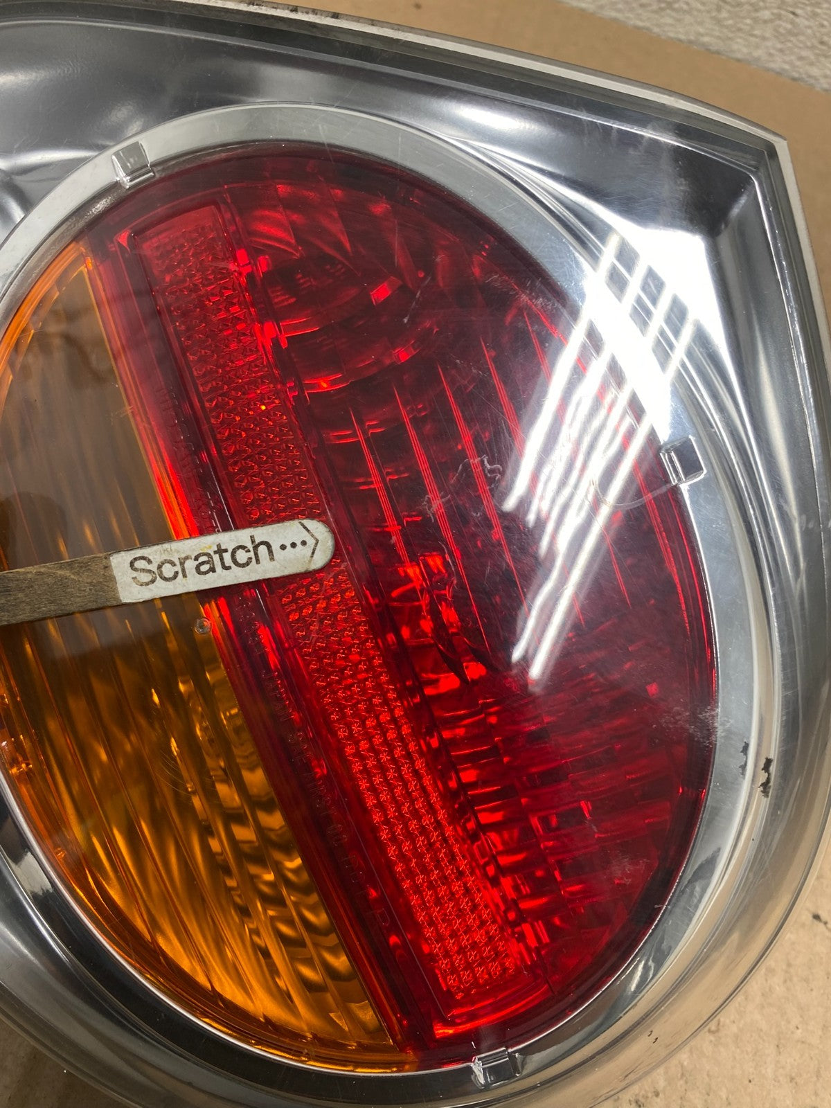 2002 2003 Nissan Maxima Right Passenger RH Side Tail Light Q1768 DW6