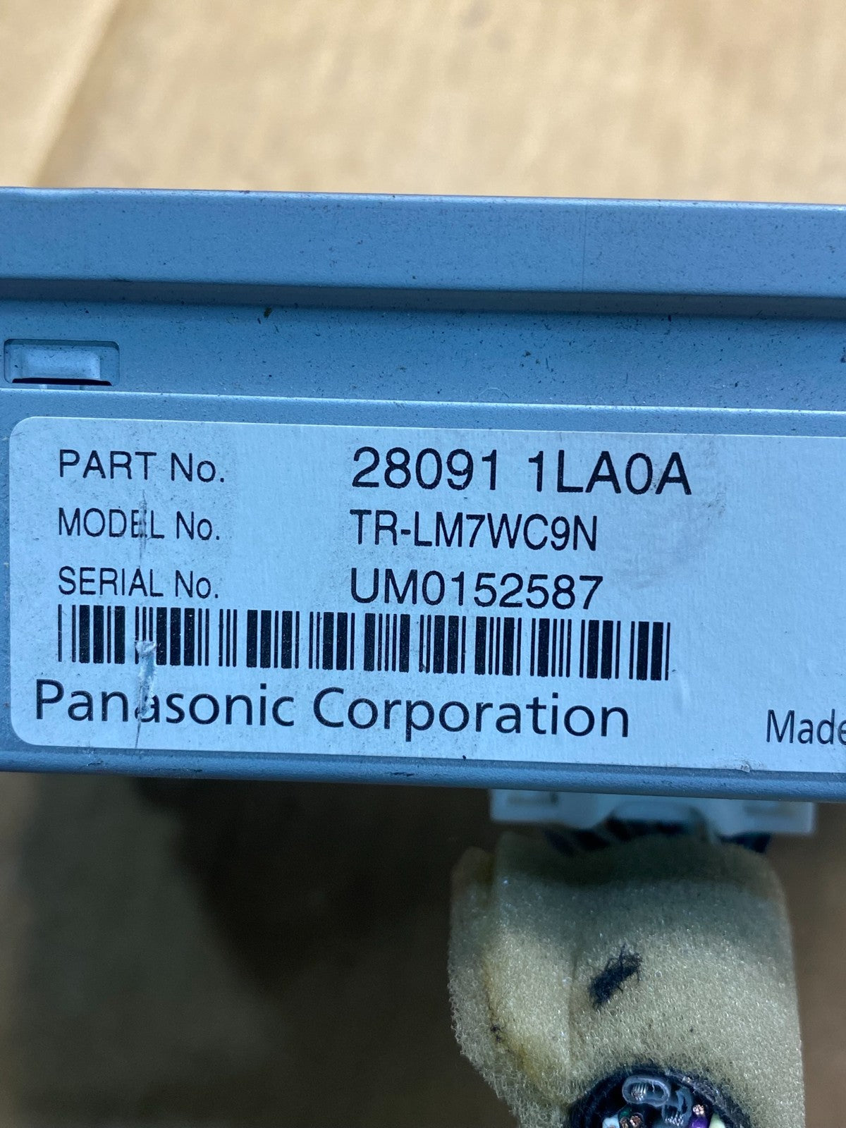 2011-2013 Nissan Pathfinder Radio Display Info Navigation Screen AD3585 DG4