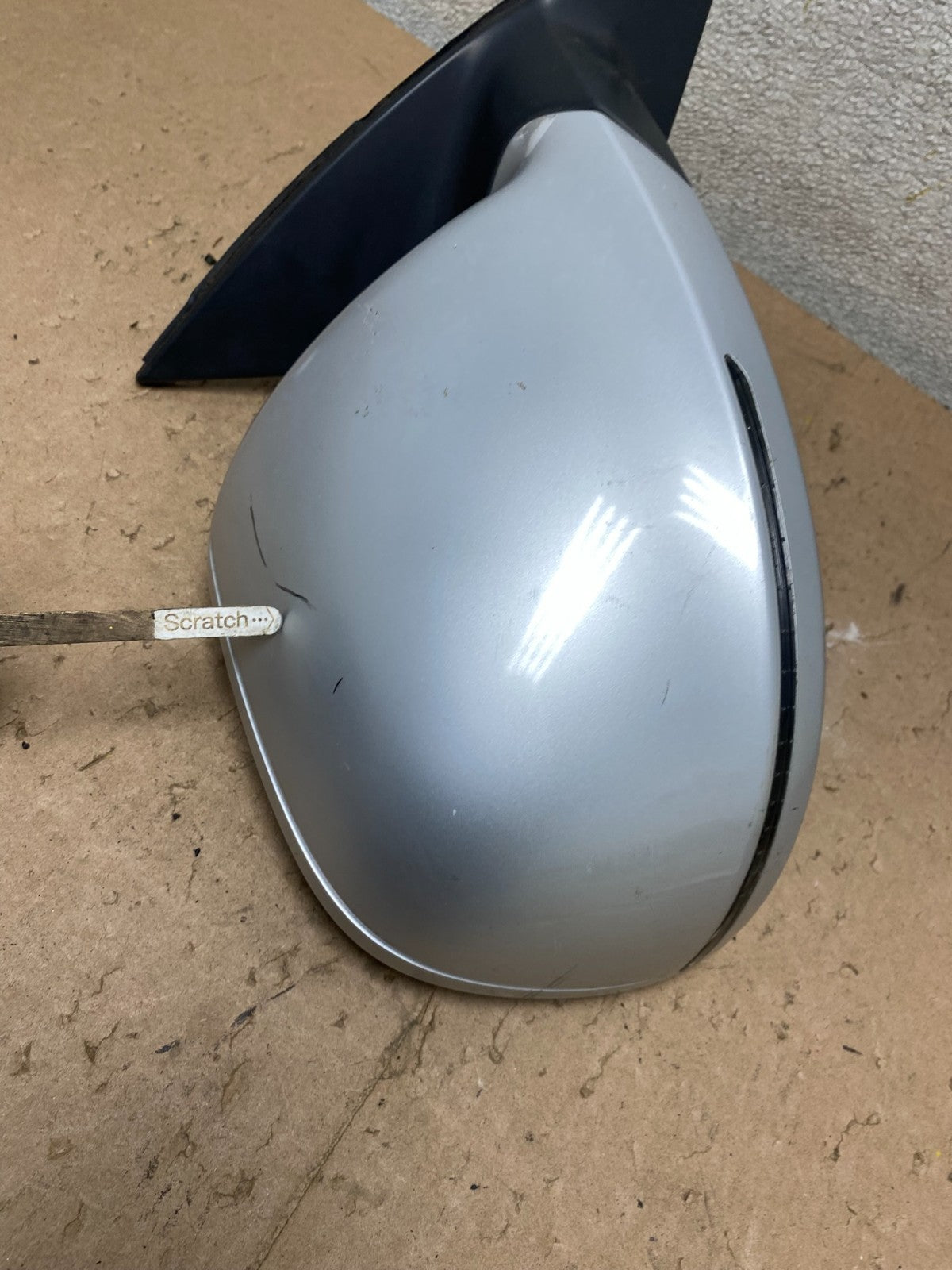 2007 to 2009 Audi Q7 Right Passenger Side Door View Power Mirror S4297 DG4