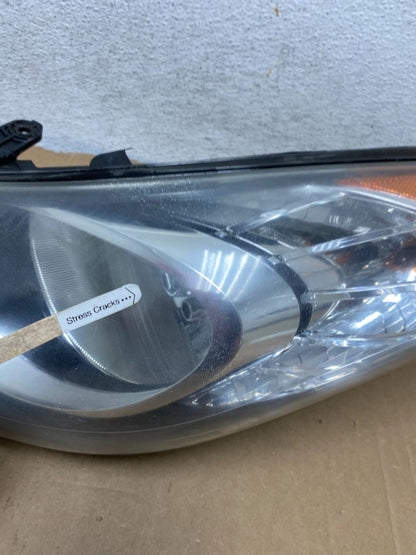 2011 2012 2013 Hyundai Elantra Left Driver Lh Halogen Headlight AD7872 DW4