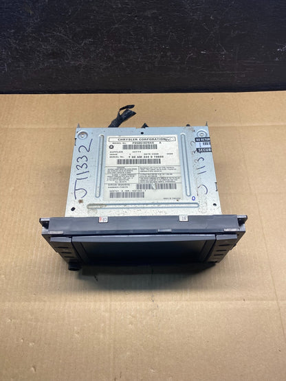 2011 2014 Jeep Dodge Chrysler Screen Display CD Player Satellite Radio ad1549 DG3