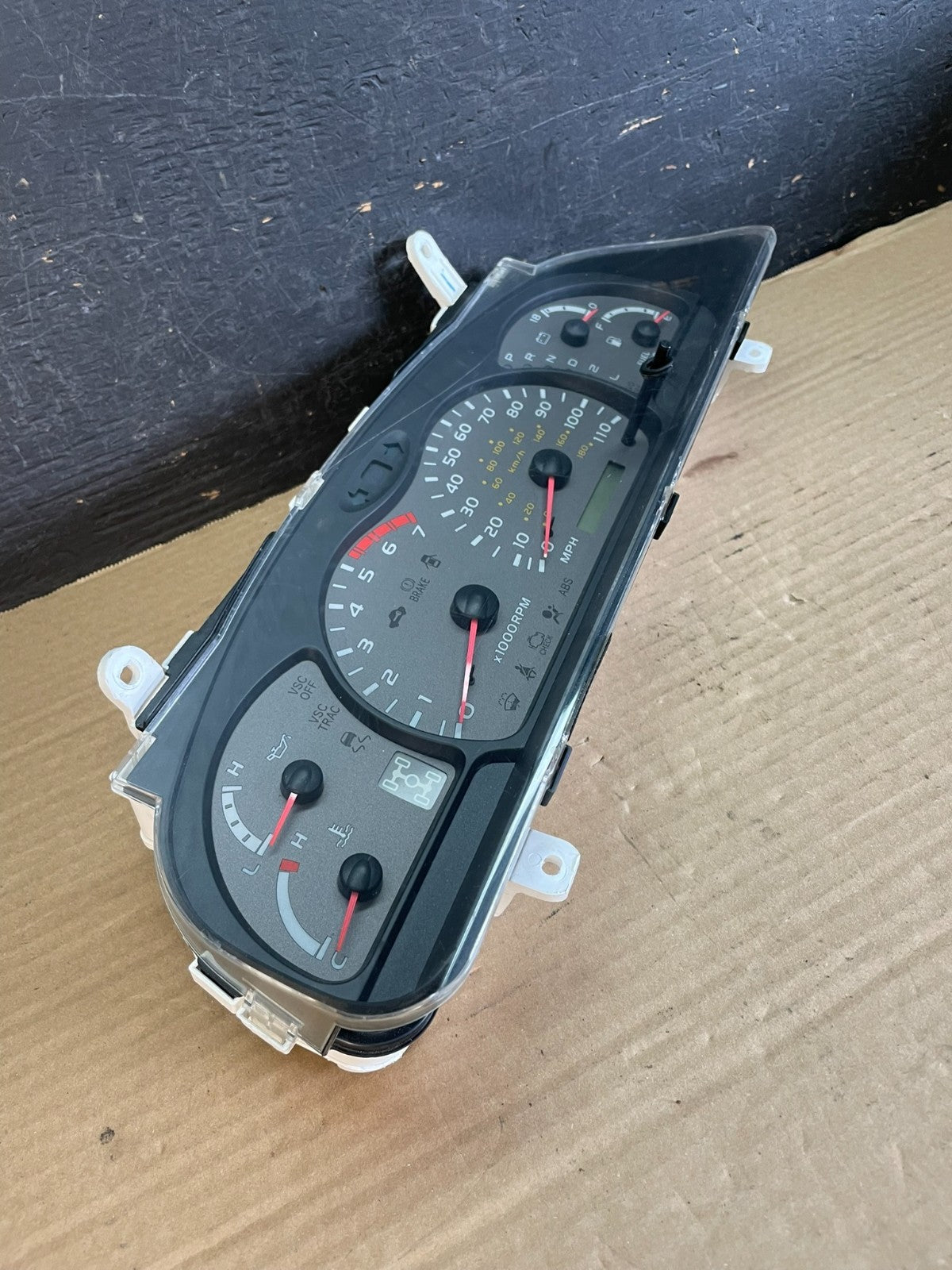 2001 to 2007 Toyota Sequoia Speedometer Insrument Gauge Cluster AF3442 DW1